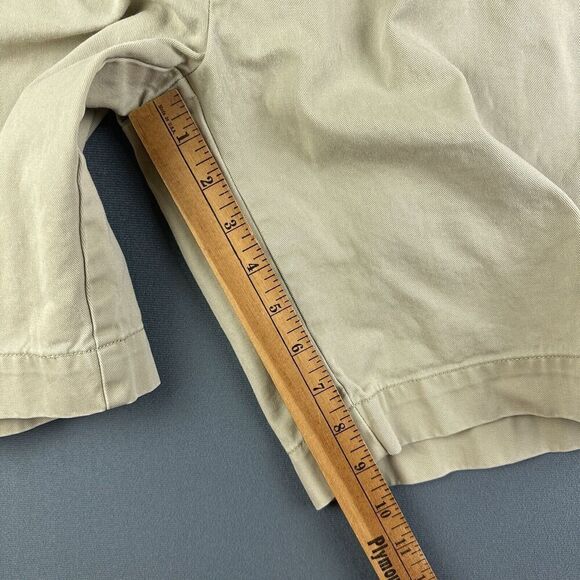 Polo Ralph Lauren Shorts Mens 32 Khaki Classic Fit Cotton Preppy Chinos Ivy - Picture 10 of 12